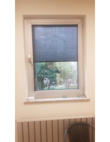 Plise (Plicell) Cam Balkon Perdesi