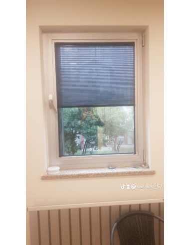 Plise (Plicell) Cam Balkon Perdesi