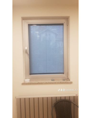 Plise (Plicell) Cam Balkon Perdesi