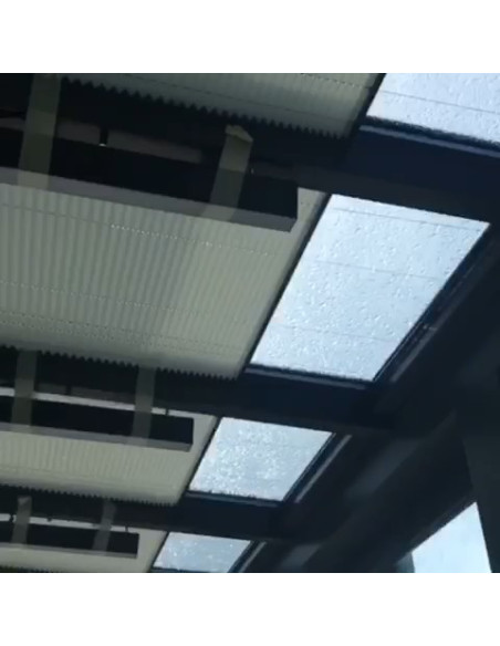 Plise (Plicell) Cam Balkon Perdesi