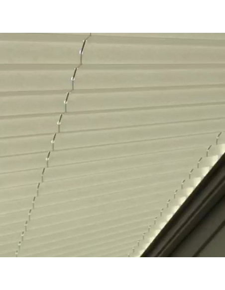 Plise (Plicell) Cam Balkon Perdesi