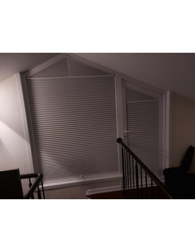 Plise (Plicell) Cam Balkon Perdesi