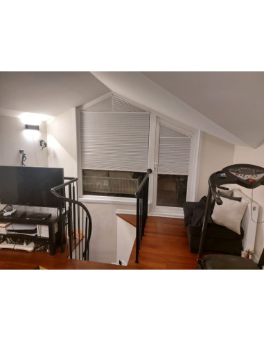 Plise (Plicell) Cam Balkon Perdesi