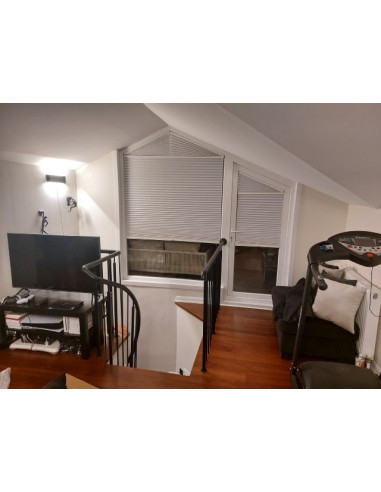 Plise (Plicell) Cam Balkon Perdesi