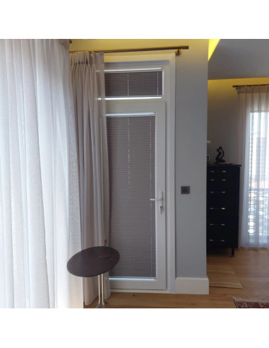 Plise (Plicell) Cam Balkon Perdesi