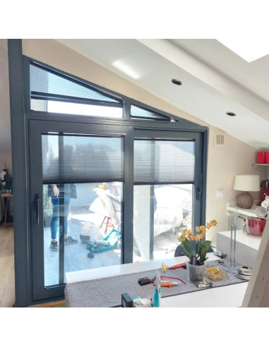 Plise (Plicell) Cam Balkon Perdesi