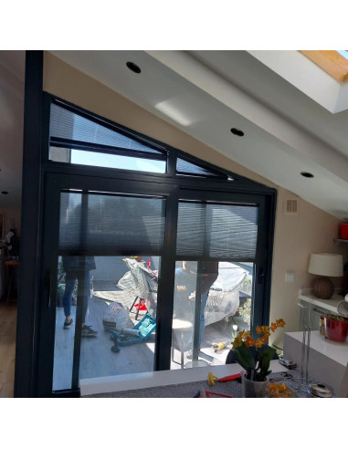 Plise (Plicell) Cam Balkon Perdesi