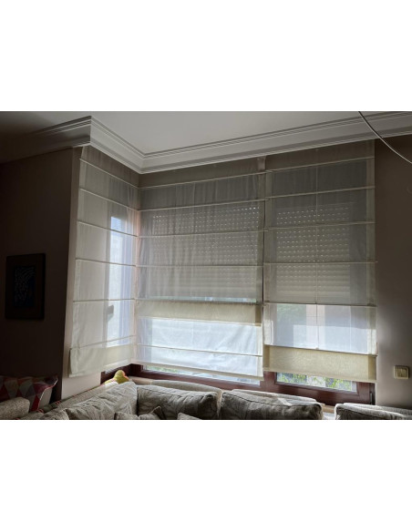 Plise (Plicell) Cam Balkon Perdesi