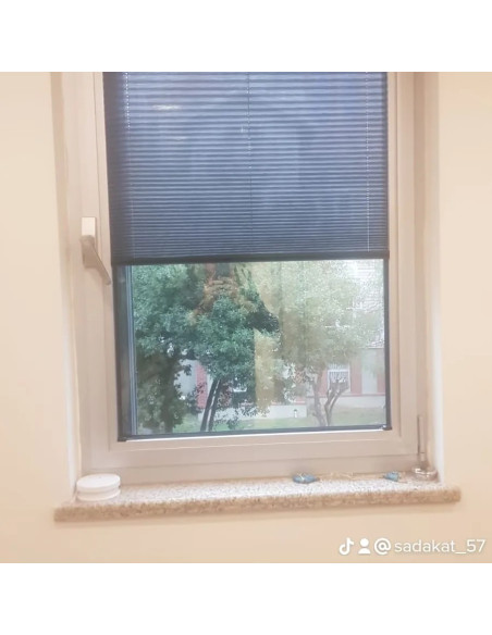 Plise (Plicell) Cam Balkon Perdesi