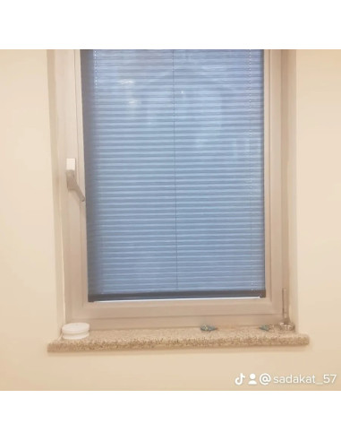 Plise (Plicell) Cam Balkon Perdesi