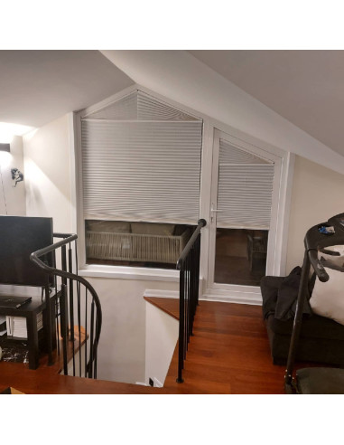 Plise (Plicell) Cam Balkon Perdesi