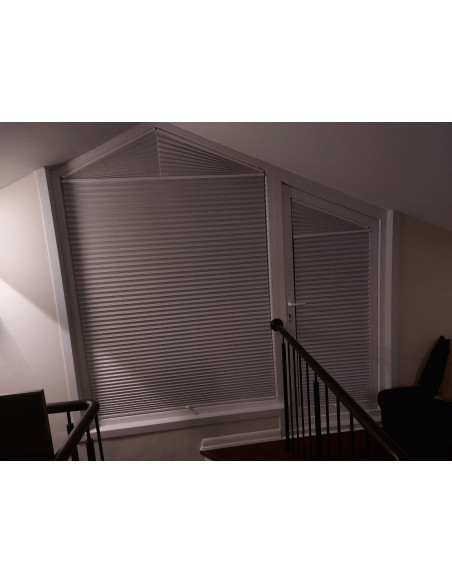 Plise (Plicell) Cam Balkon Perdesi