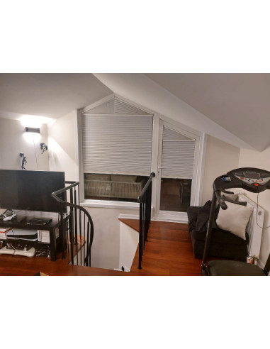 Plise (Plicell) Cam Balkon Perdesi