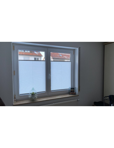 Plise (Plicell) Cam Balkon Perdesi