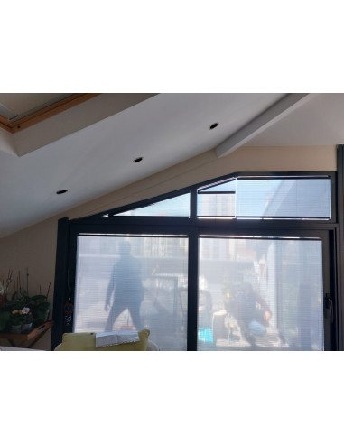 Plise (Plicell) Cam Balkon Perdesi