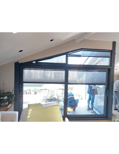 Plise (Plicell) Cam Balkon Perdesi