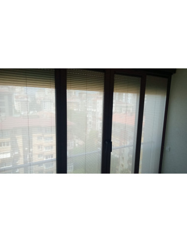 Plise (Plicell) Cam Balkon Perdesi