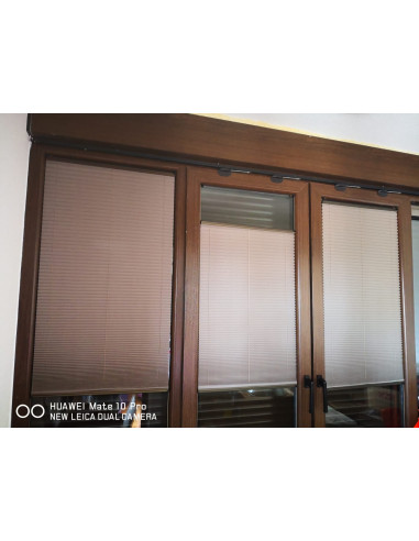 Plise (Plicell) Cam Balkon Perdesi