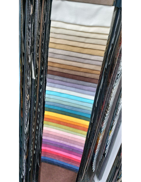 Düz Fon Perde Nubuk